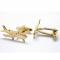 Gold Tone Cessna Airplane Cufflinks 2.JPG